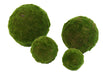 Decorazione Interna Di Muschio Artificiale Verde Palla H23Cm