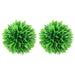 Palline Di Bosso Artificiale 2 Pz 20 Cm