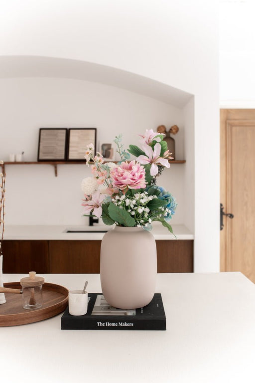 Bouquet Artificiale Bohémien Pastello