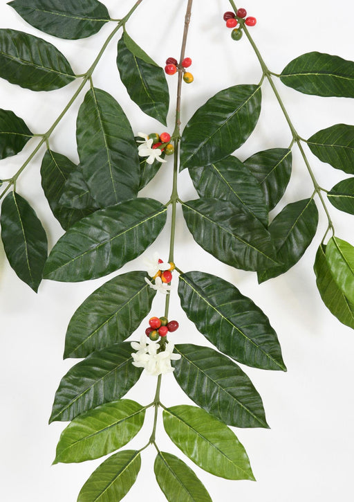 Ramo Di Caffè Artificiale 80Cm Decorazione Interna