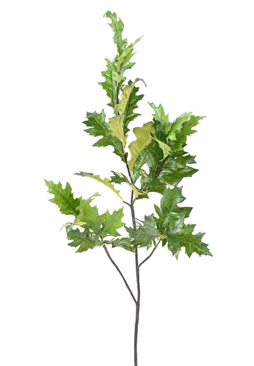 Ramo Artificiale Di Quercia Americana 110 Cm Verde