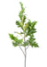Ramo Artificiale Di Quercia Americana 110 Cm Verde