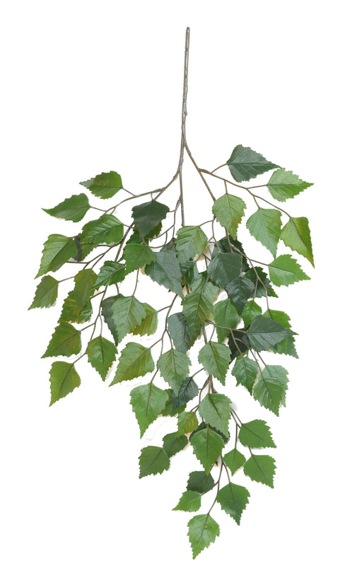 Ramo Di Betulla Artificiale 70 Cm Verde