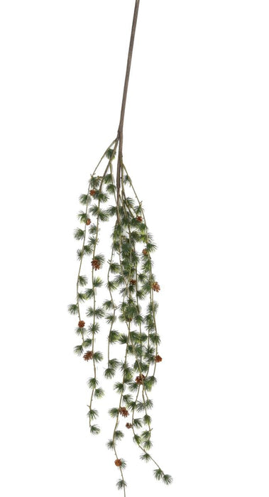 Ramo Di Pino Artificiale Con Pigne 147Cm