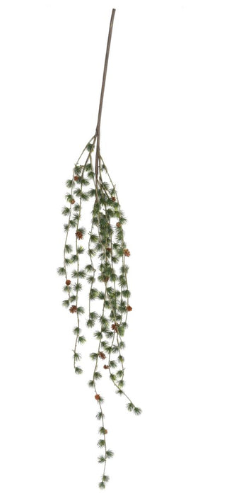 Ramo Di Pino Artificiale Con Pigne 147Cm