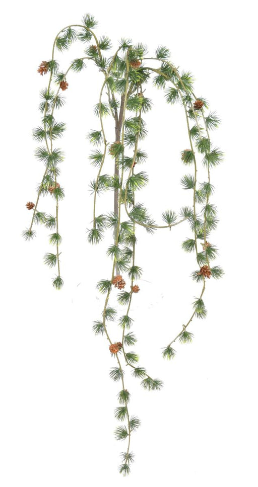 Ramo Di Pino Artificiale Con Pigne 147Cm