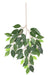 Ramo Di Ficus Artificiale 60 Cm Fogliame Verde