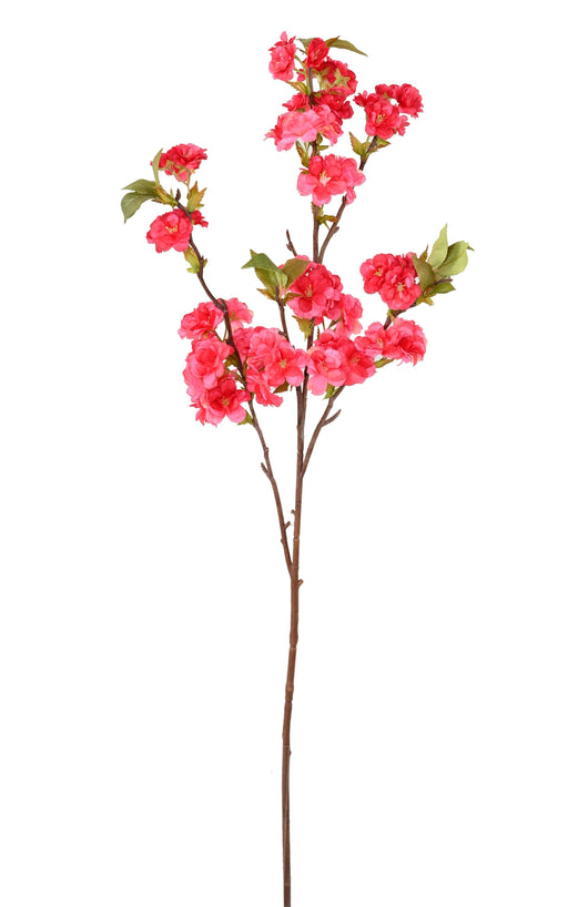 Ramo Di Ciliegio Artificiale 57 Fiori Fucsia 92Cm