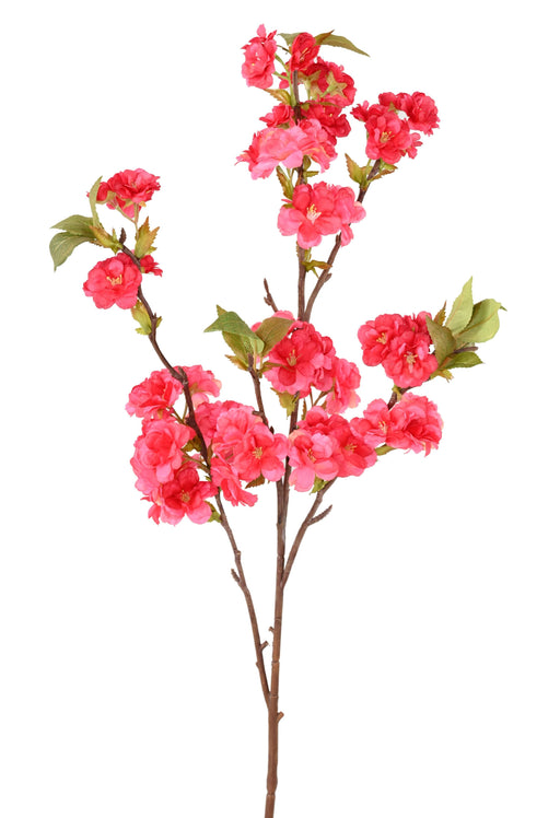 Ramo Di Ciliegio Artificiale 57 Fiori Fucsia 92Cm
