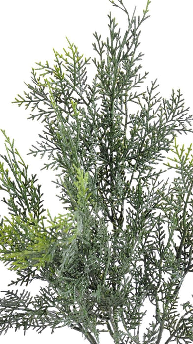Ramo Di Cipresso Lawson Artificiale Da 55 Cm Per Esterni