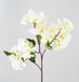 Ramo Di Bouganville Artificiale Bianco 68Cm