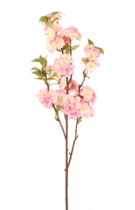 Ramo Di Ciliegio Artificiale 57 Fiori Rosa 92 Cm