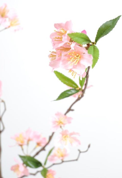 Ramo Di Ciliegio Artificiale Rosa Chiaro 76 Fiori