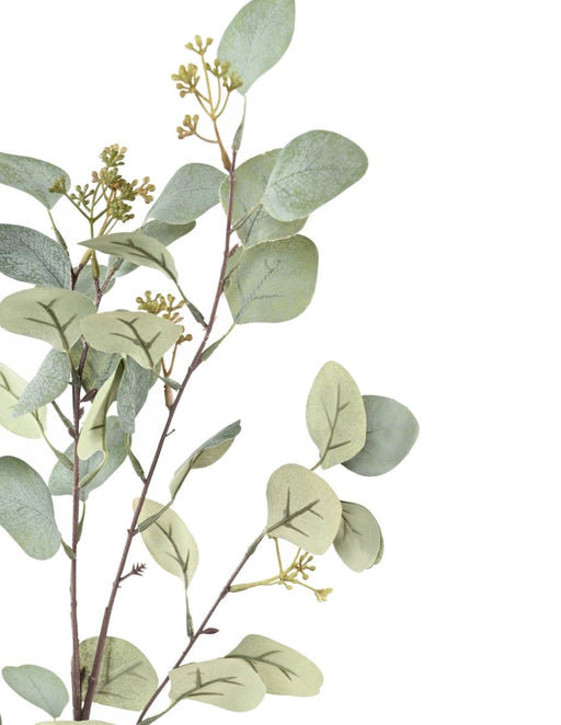 Ramo Di Eucalipto Artificiale 90 Cm Decorazione Floreale