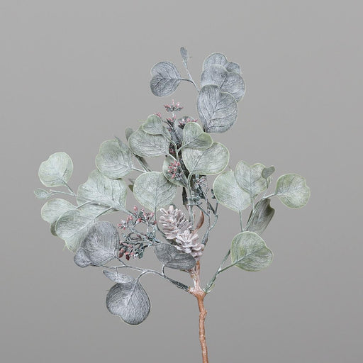 Ramo Di Eucalipto Artificiale Con Pigne