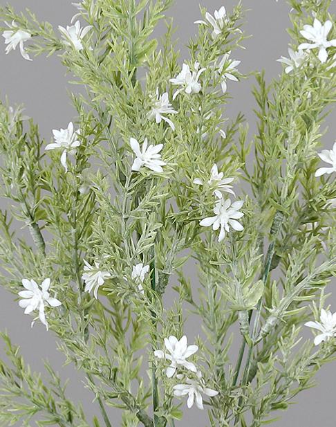 Ramo Di Fiore Artificiale 32 Cm Bianco