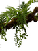 Ramo Pendente Epifita Artificiale 60 Cm