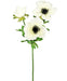 Ramo Di Anemone Artificiale Bianco
