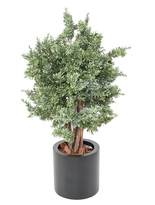 Cespuglio Di Crossostephium Artificiale 100 Cm Resistente Ai Raggi UV