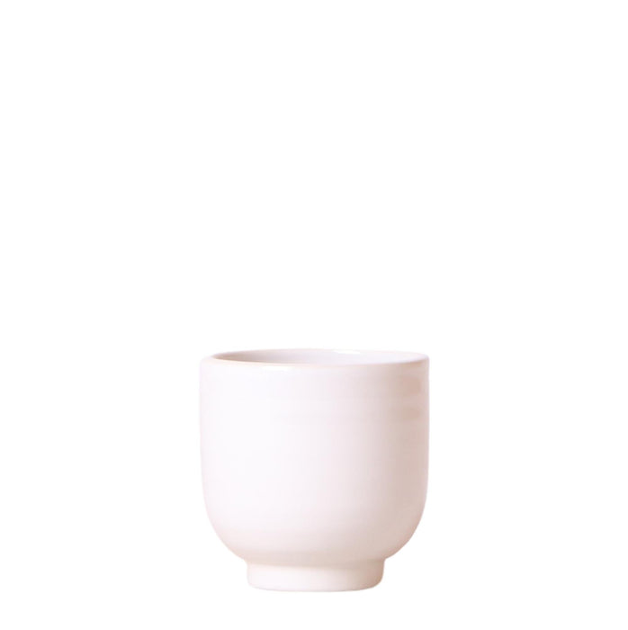Vaso Per Piante In Ceramica Bianca - Ø6Cm
