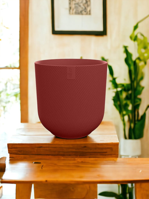 Vaso Per Piante Elho Jazz Rosso - D23 X H21