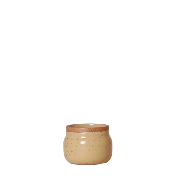 Vaso Per Piante In Ceramica Kaki - Ø6 Cm