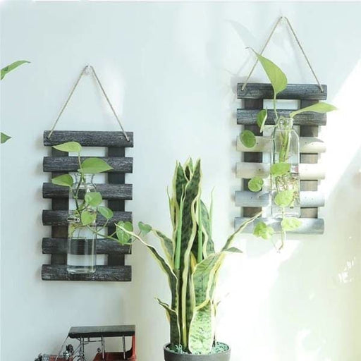 Fioriera Da Parete In Legno Paleta