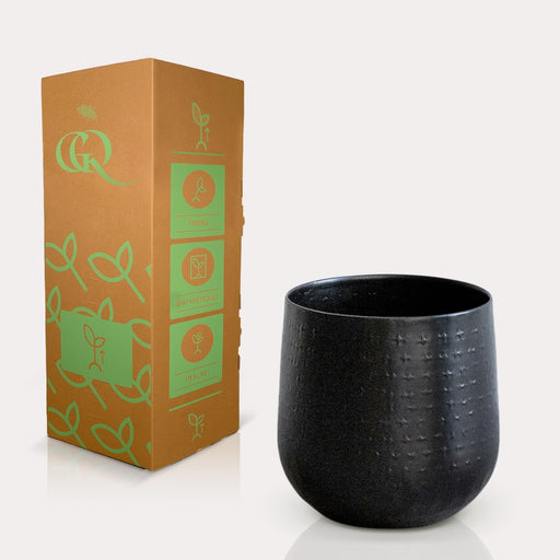 Vaso Per Piante Nero - H16 Cm, Ø16 Cm