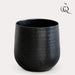 Vaso Per Piante Nero - H16 Cm, Ø16 Cm