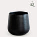 Vaso Per Piante Nero - H23 Cm, Ø21 Cm