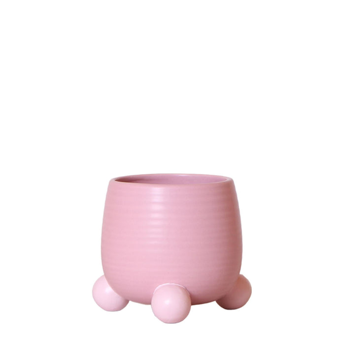 Vaso Per Piante Rosa - Ø9Cm