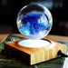 Fioriera Con Supporto A Sfera In Vetro A Levitazione Magnetica