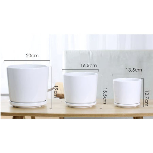 Classico Vaso Da Cache In Ceramica