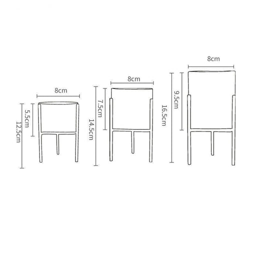 Vaso Per Piante In Ceramica Imitazione Marmo