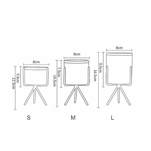 Fioriera Da Terra Silver Glow (X3)