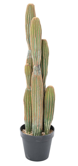 Cactus Artificiale 6 Tronchi Per Interni H.95Cm Verde