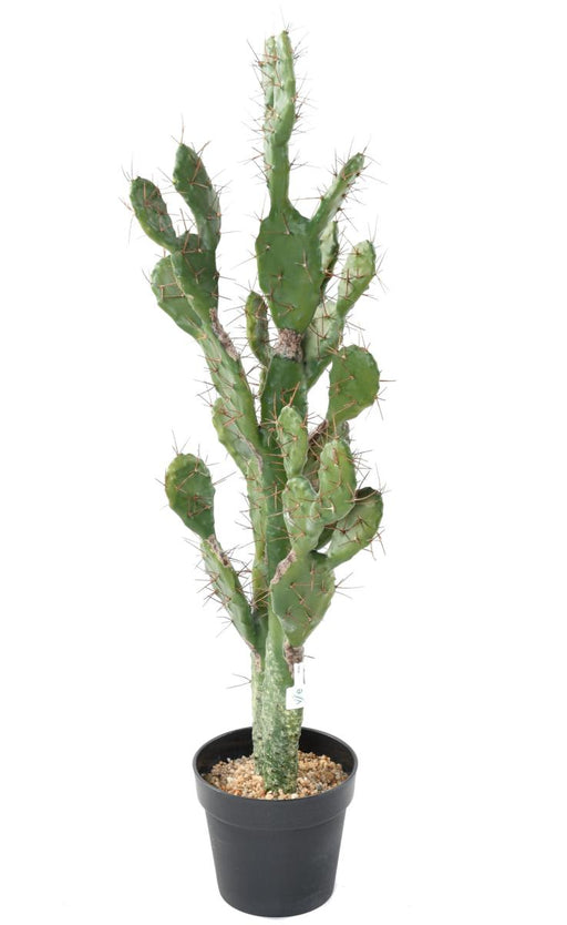 Cactus Artificiale Piatto Da Interno 104Cm Verde