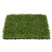 Piastrelle In Erba Artificiale 11 Pz Verde 30X30 Cm