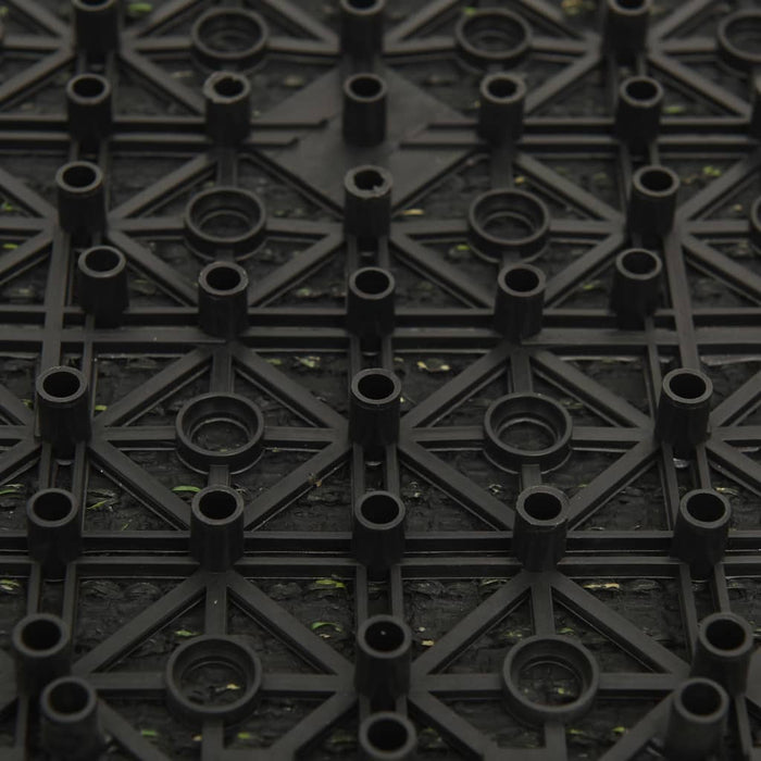 Piastrelle In Erba Artificiale 11 Pz Verde 30X30 Cm