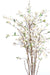 Pianta Decorativa Di Ciliegio Artificiale Con Fiori Bianchi Da 150 Cm
