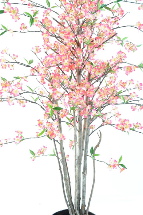 Pianta Decorativa Ciliegio Artificiale Fucsia 150 Cm