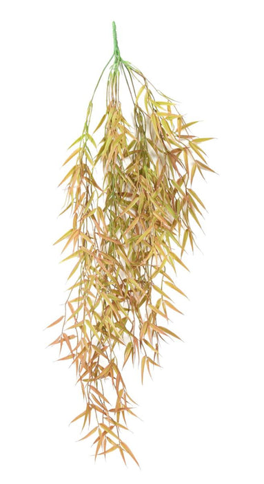 Caduta Di Bambù Artificiale 90 Cm Marrone Per Decorazione