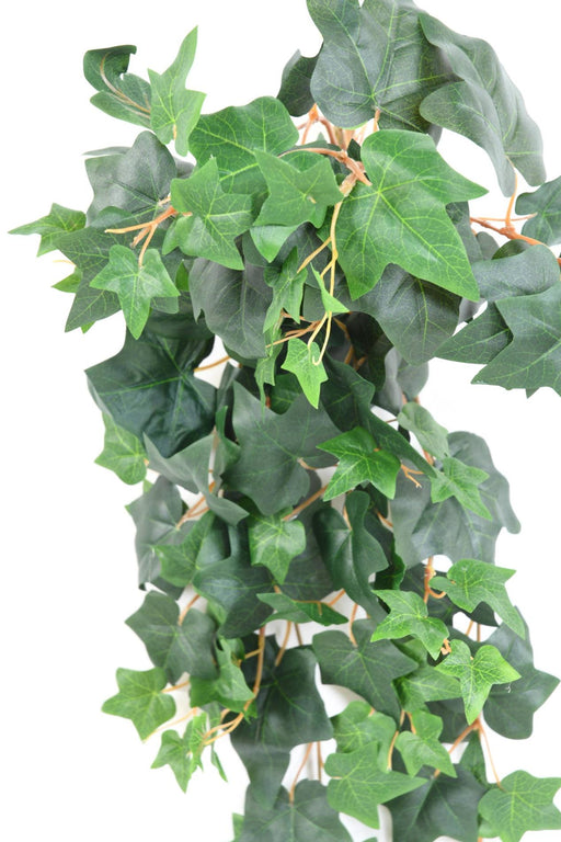 Edera Artificiale Autunno 118 Foglie 65 Cm Verde