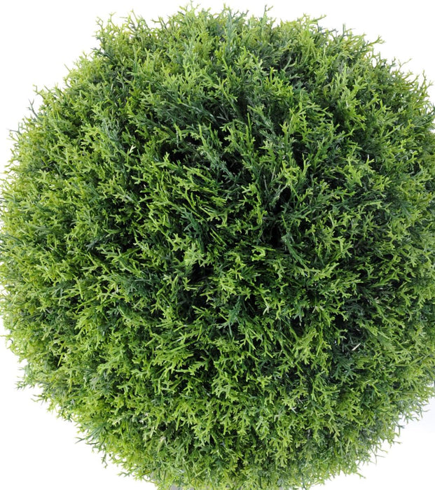 Cipresso Artificiale In Vaso 55Cm Per Interni Ed Esterni