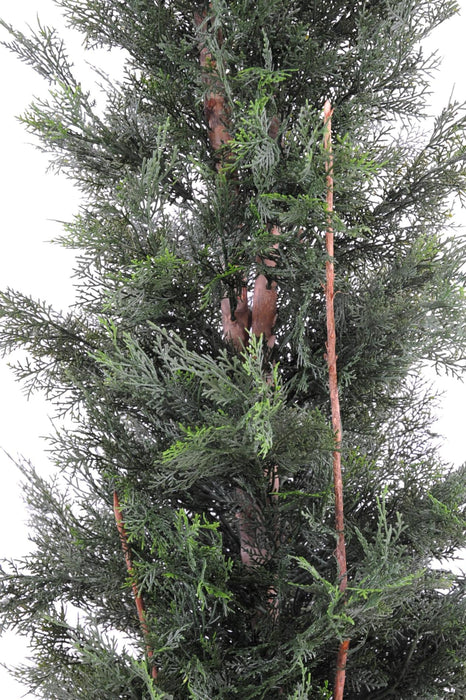 Lawson Cipresso Artificiale Resistente Ai Raggi UV 150 Cm Verde