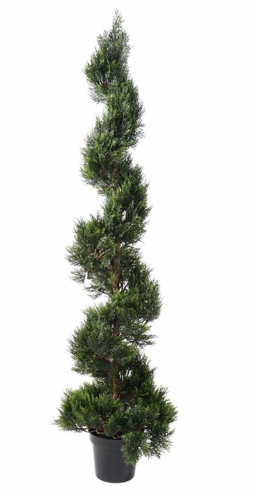 Cipresso Spirale Artificiale 180 Cm Per Esterni