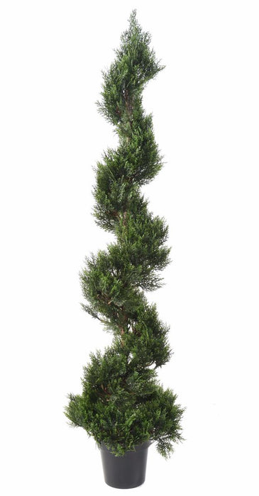 Cipresso Spirale Artificiale 180 Cm Per Esterni