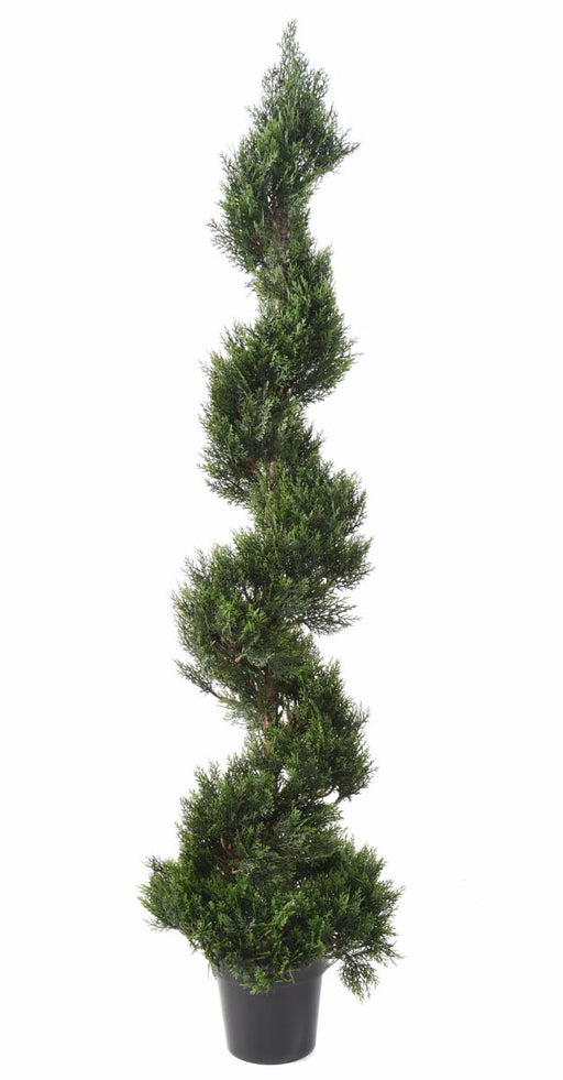 Cipresso Spirale Artificiale 180 Cm Per Esterni