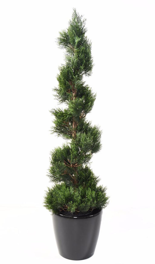 Cipresso Spirale Artificiale Per Giardino 150 Cm Verde