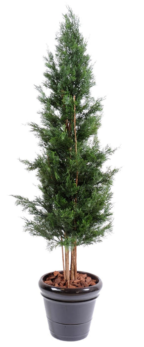 Lawson Cipresso Artificiale Resistente Ai Raggi UV 180Cm Verde